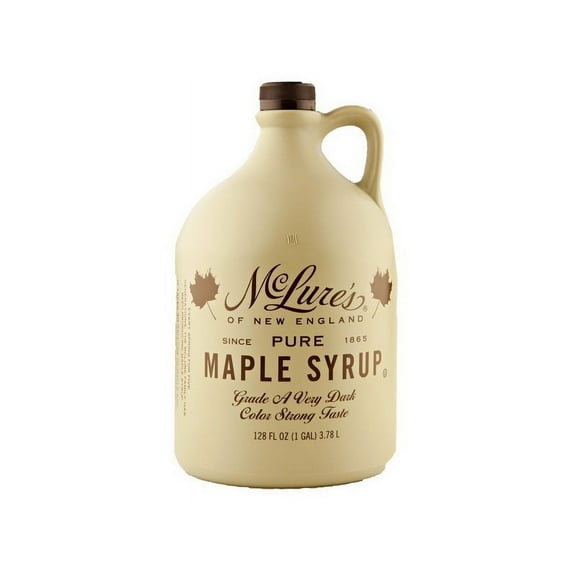 (Price/Case)McLures Very Dark Maple Syrup 4/1gal, 261235