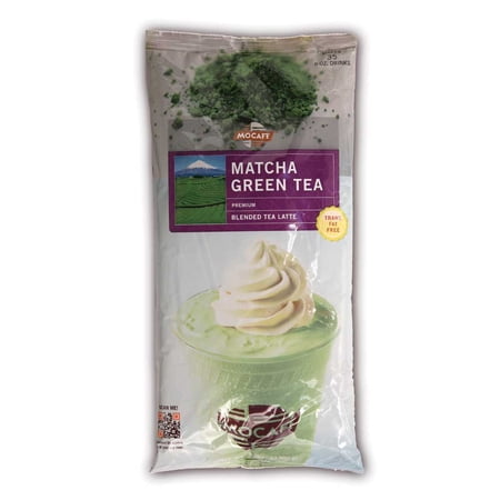 (Price/Case)Mocafe Matcha Green Tea Latter 3 Pound Bag - 4 Per Case