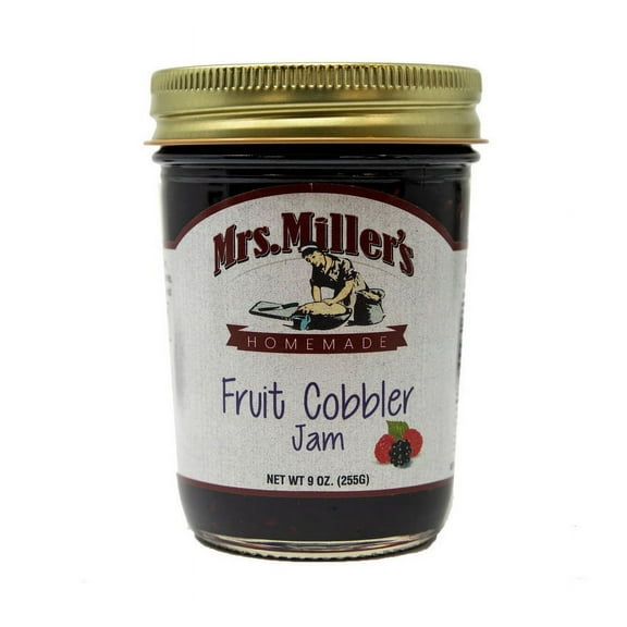 (Price/Case)Mrs. Miller's 571436 Fruit Cobbler Jam 12/9oz