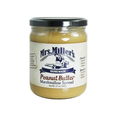 (Price/Case)Mrs. Miller's Peanut Butter Marshmallow Spread 12/17oz, 571325