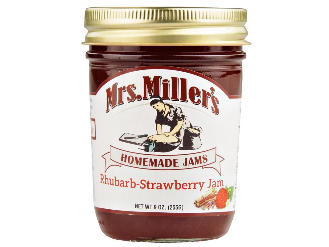 (Price/Case)Mrs. Miller's Rhubarb-Strawberry Jam 12/9oz, 571462