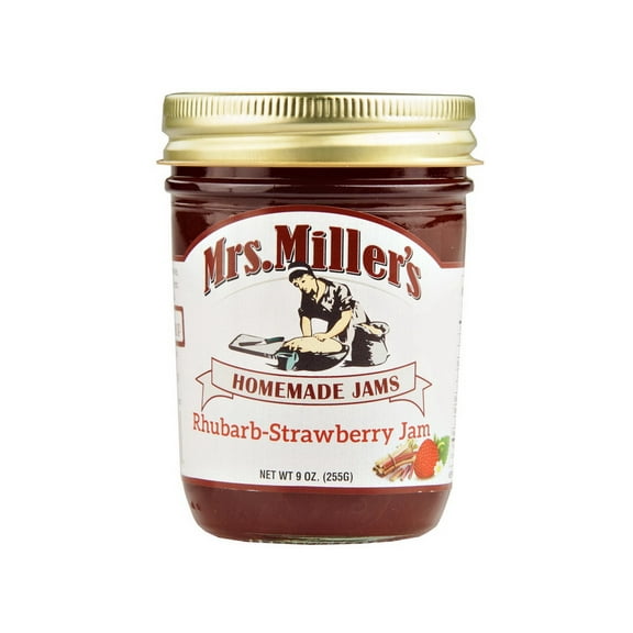 (Price/Case)Mrs. Miller's Rhubarb-Strawberry Jam 12/9oz, 571462