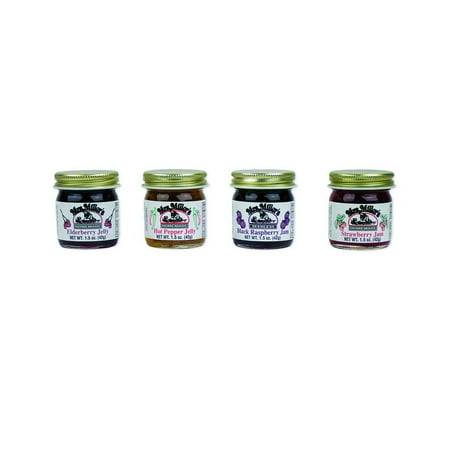 (Price/Case)Mrs. Miller's Tiny Sampler Jams (4 varieties) 48ct, 571380
