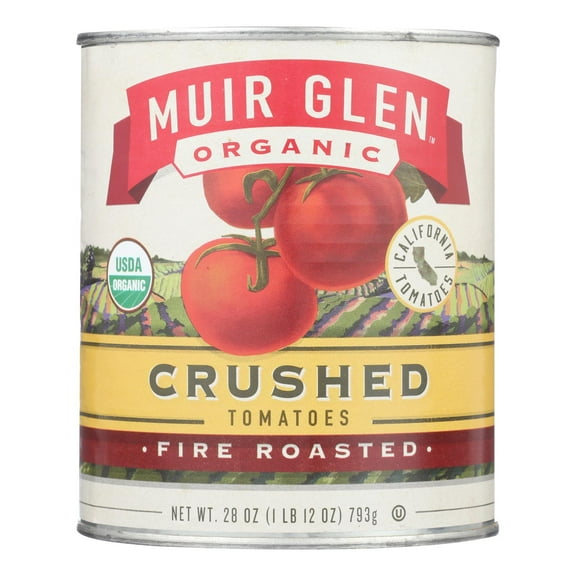 (Price/Case)Muir Glen 725342-29043 Muir Glen(R) Organic Tomatoes 28 oz Crushed Fire Roasted