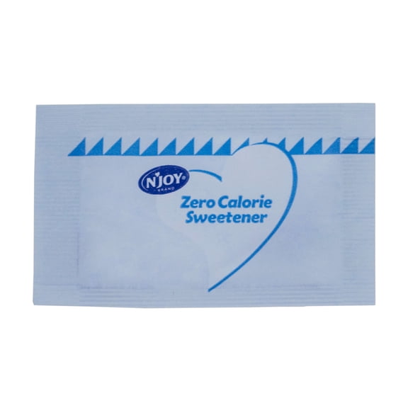 (Price/Case)N'Joy Sugar Substitute Blue Aspartame 1 Gram - 2000 Per Case