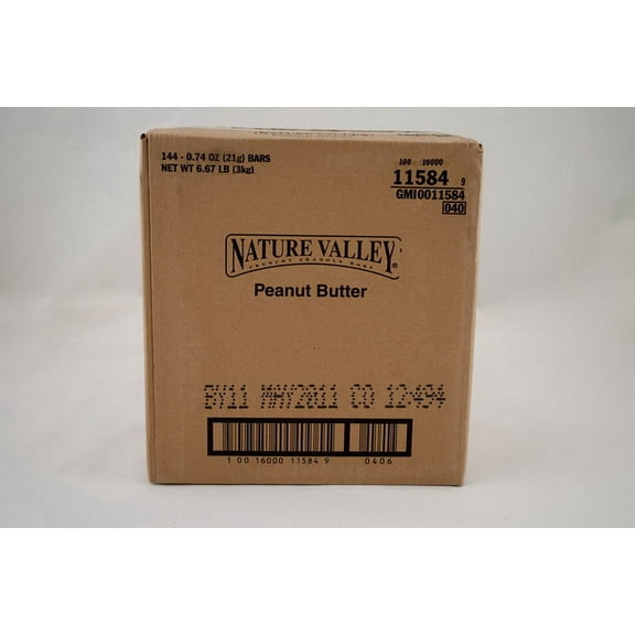 (Price/Case)Nature Valley(R) Crunchy Peanut Butter Granola Bar .74 Ounce - 144 Per Case