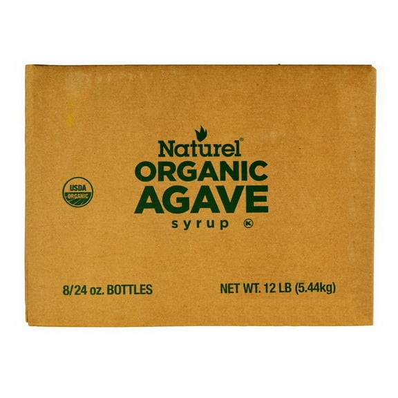 (Price/Case)Naturel 62625 Organic Agave Light Bottle 8-24 Ounce