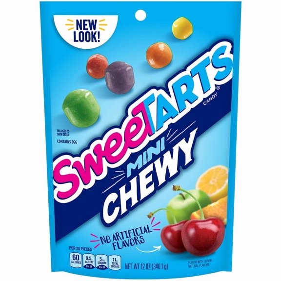 (Price/Case)Nestle Sweetarts Mini Chewy Sugar Candy Mini Sub