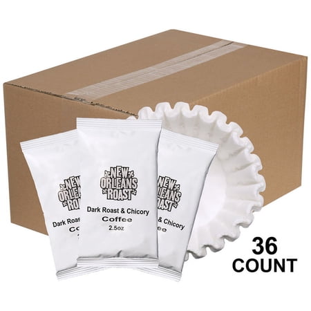 (Price/Case)New Orleans Roast Coffee And Chicory, 2.5 Ounce, 36 per case