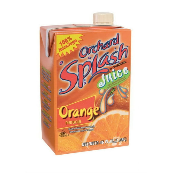 (Price/Case)Orchard Splash 46000 12-46 Oz Rtd Orange 100% Juice