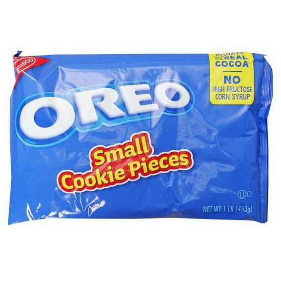 (Price/Case)Oreo Small Cookie Pieces Chocolate 1 Pounds Per Pack - 12 Per Case