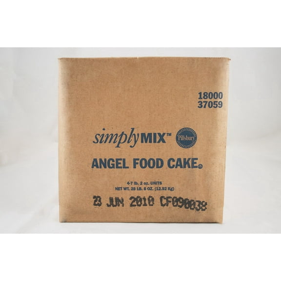 (Price/Case)Pillsbury Cake Mix Simplymix Angel Food 114 Ounce Bag - 4 Per Case
