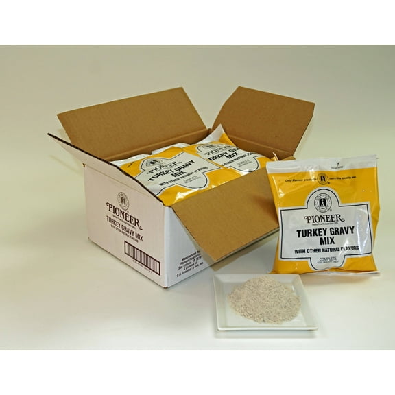 (Price/Case)Pioneer Turkey Gravy Mix 11.3 Ounces Per Pack - 6 Per Case