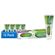 12 pack Polident Adhesive Paste for Denture Cream and Partials Cleaning, Triple Mint Freshness, 3.9 Oz, for Adults