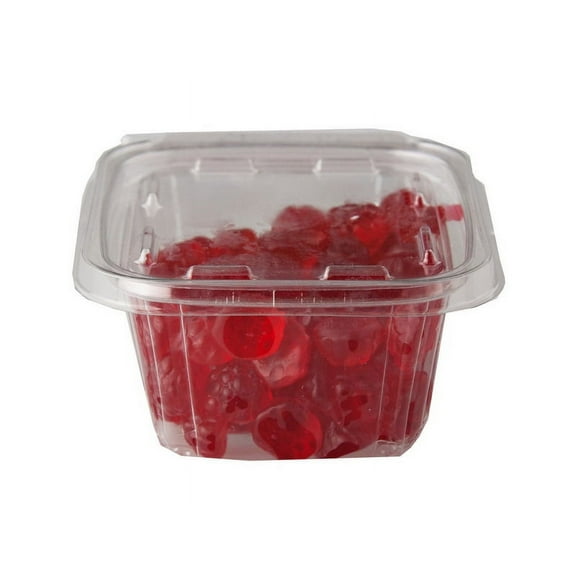 (Price/Case)Prepack Gummi Red Ripe Raspberries 12/12oz, 053105