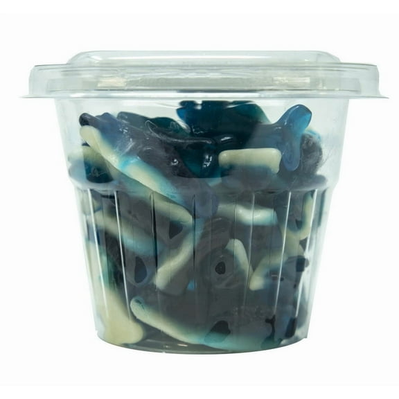 (Price/Case)Prepack Mini Gummi Sharks 12/7.5oz, 057887