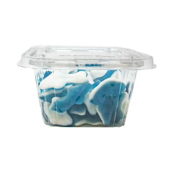(Price/Case)Prepack Mini Gummi Sharks 12/8oz, 053705