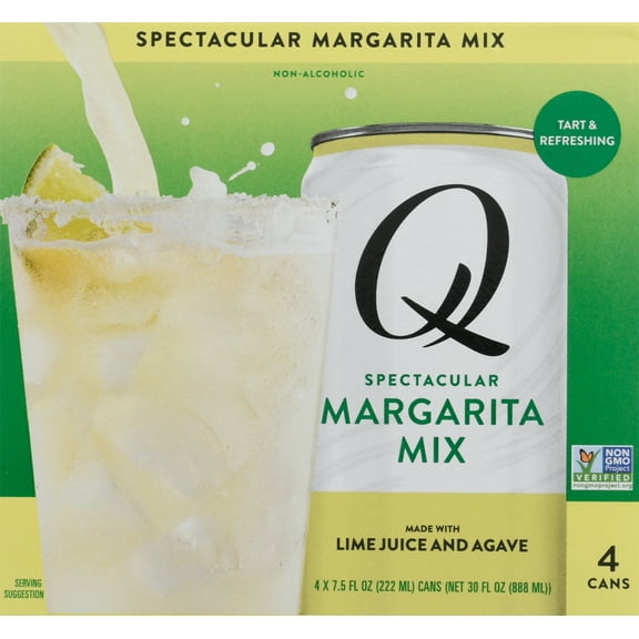 Q Premium Margarita Mix 4 - 7.5 fl oz Cans
