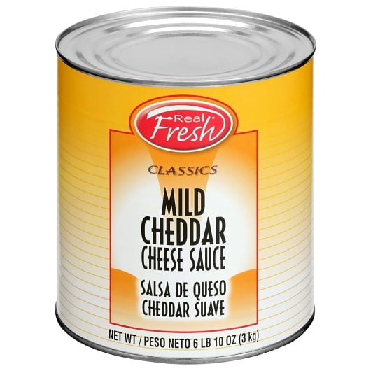 (Price/Case)Real Fresh Mild Cheddar Cheese Sauce Trans Fat Free, 6.63 Pound, 6 Per Case