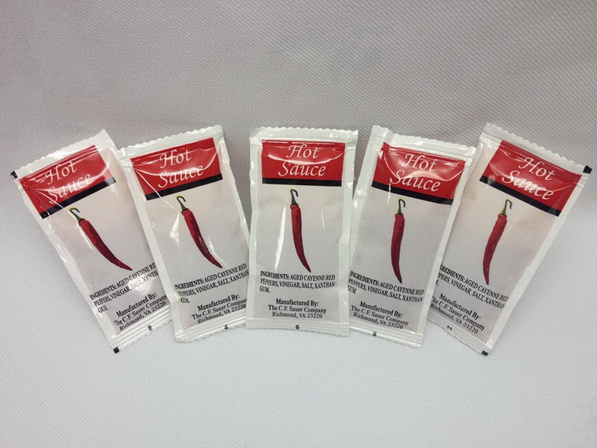 (Price/Case)Sauer 06317 Sauce Hot Pouch 200-7 Gram