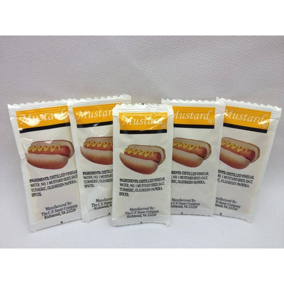 (Price/Case)Sauer Mustard, 5.5 Gram, 1 per case
