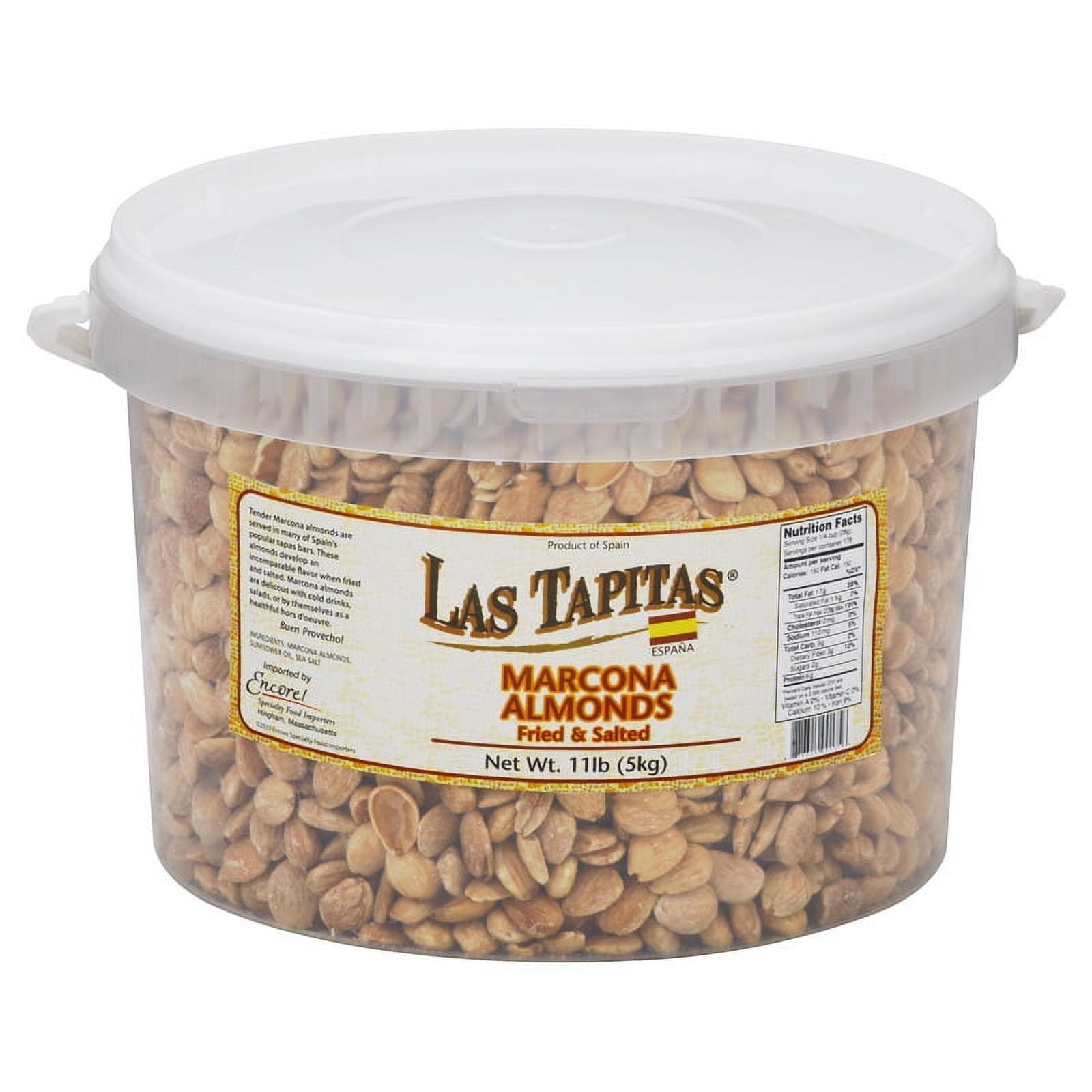 (Price/Case)Savor Imports Marcona Almonds 11 Pounds Per Pack - 1 Per Case