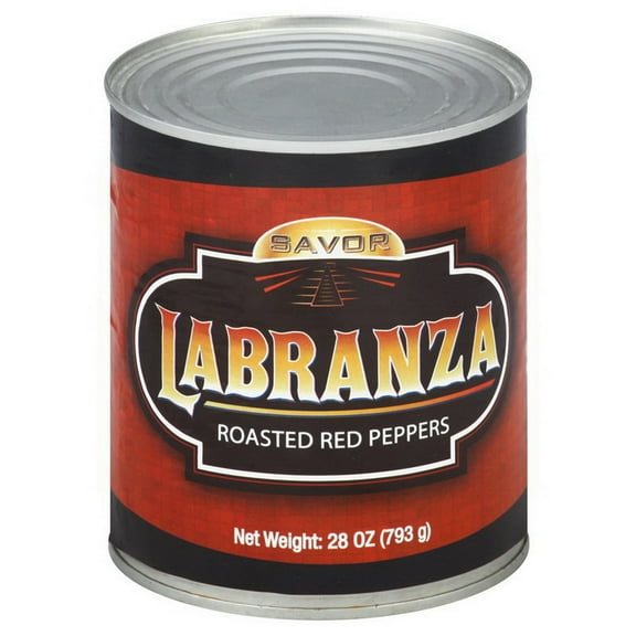 (Price/Case)Savor Imports Whole Roasted Red Peppers 28 Ounces Per Pack - 12 Per Case