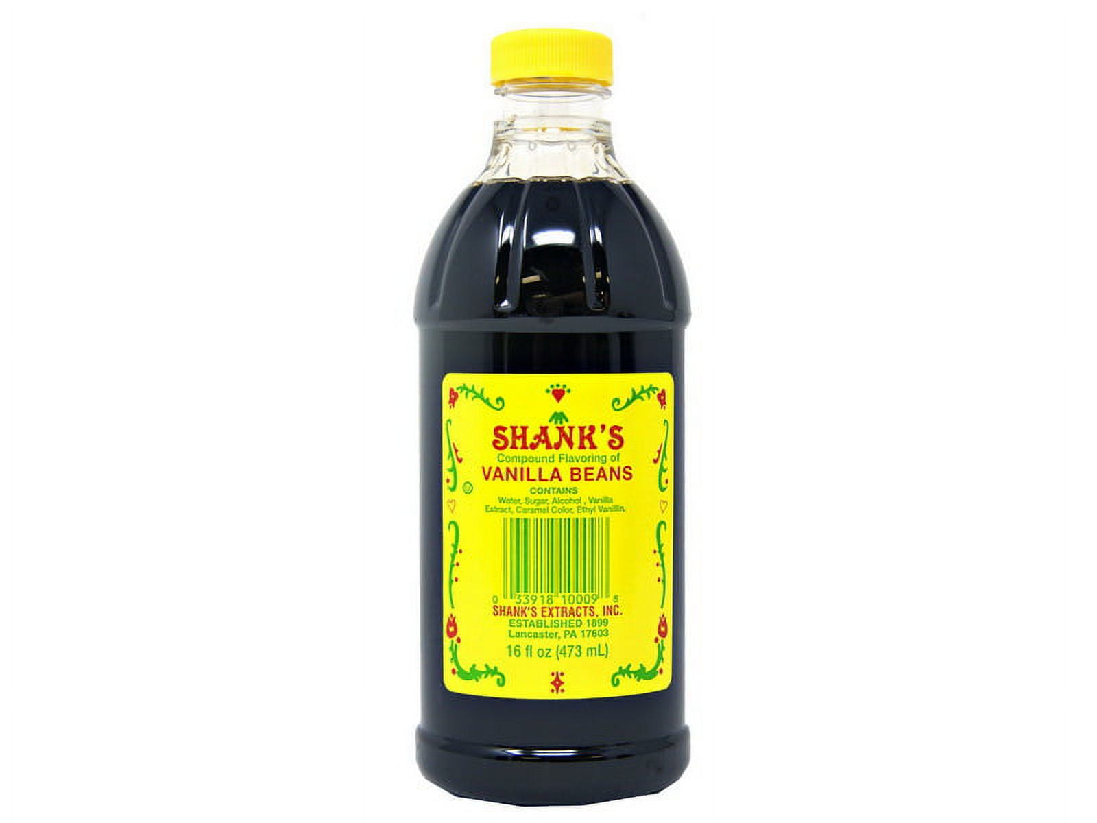 (Price/Case)Shank's Imitation Vanilla Compound Flavoring 12/32oz, 170582