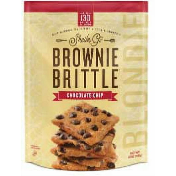 (Price/Case)Sheila G's Chocolate Chip Blondie Brittle, 5 Ounces, 6 per case