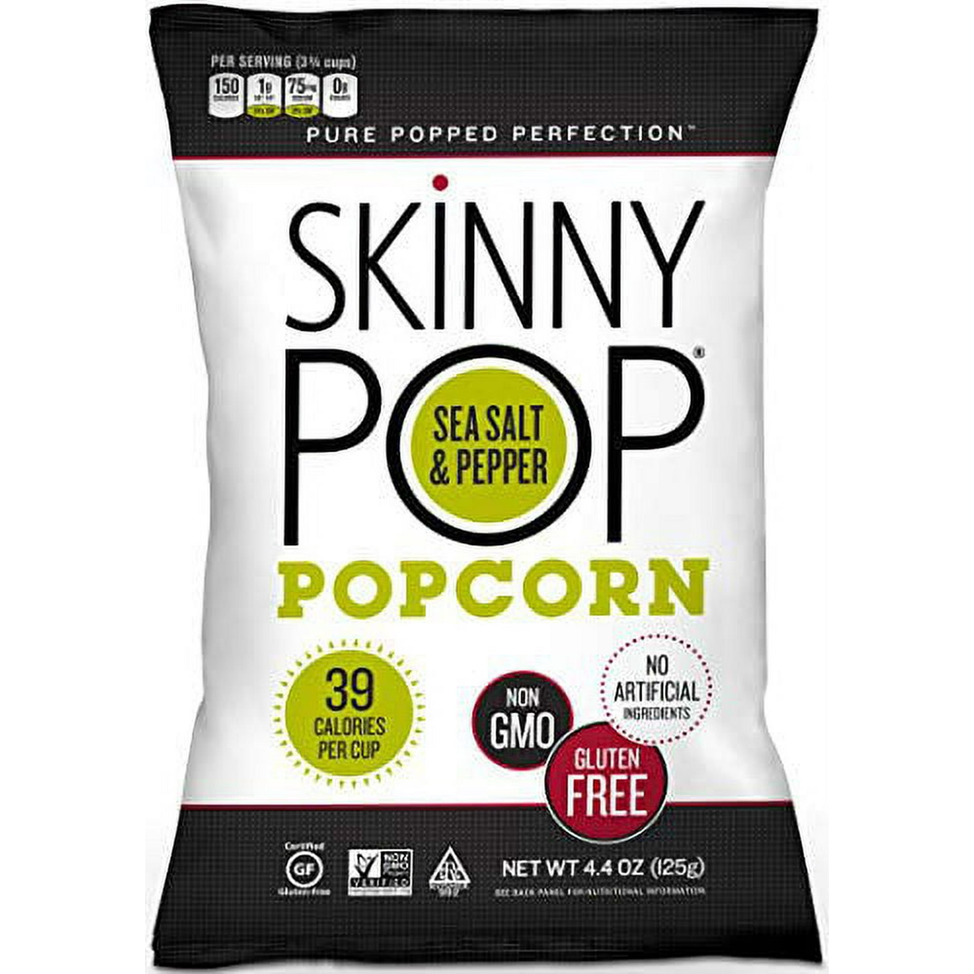 (Price/Case)Skinnypop Popcorn 407 Skinnypop 4.4oz Black Pepper (12Ct) Case