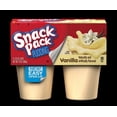 thumbnail image 1 of (Price/Case)Snack Pak Vanilla Pudding 4 Ounces Per Cup - 4 Per Pack - 12 Per Case, 1 of 1