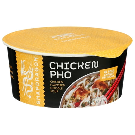 Snapdragon ChickenPho, Chicken Flavored Noodle Soup, 2.1oz