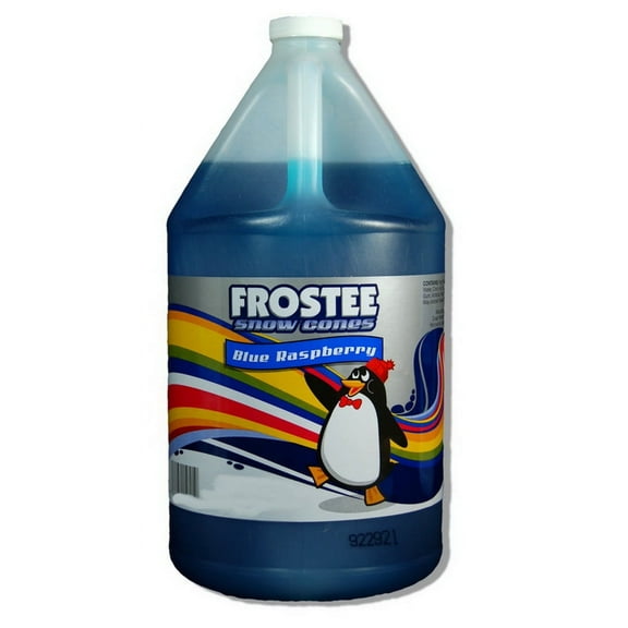 (Price/Case)Snow Cone Syrup Blue Raspberry 4-1 Gallon