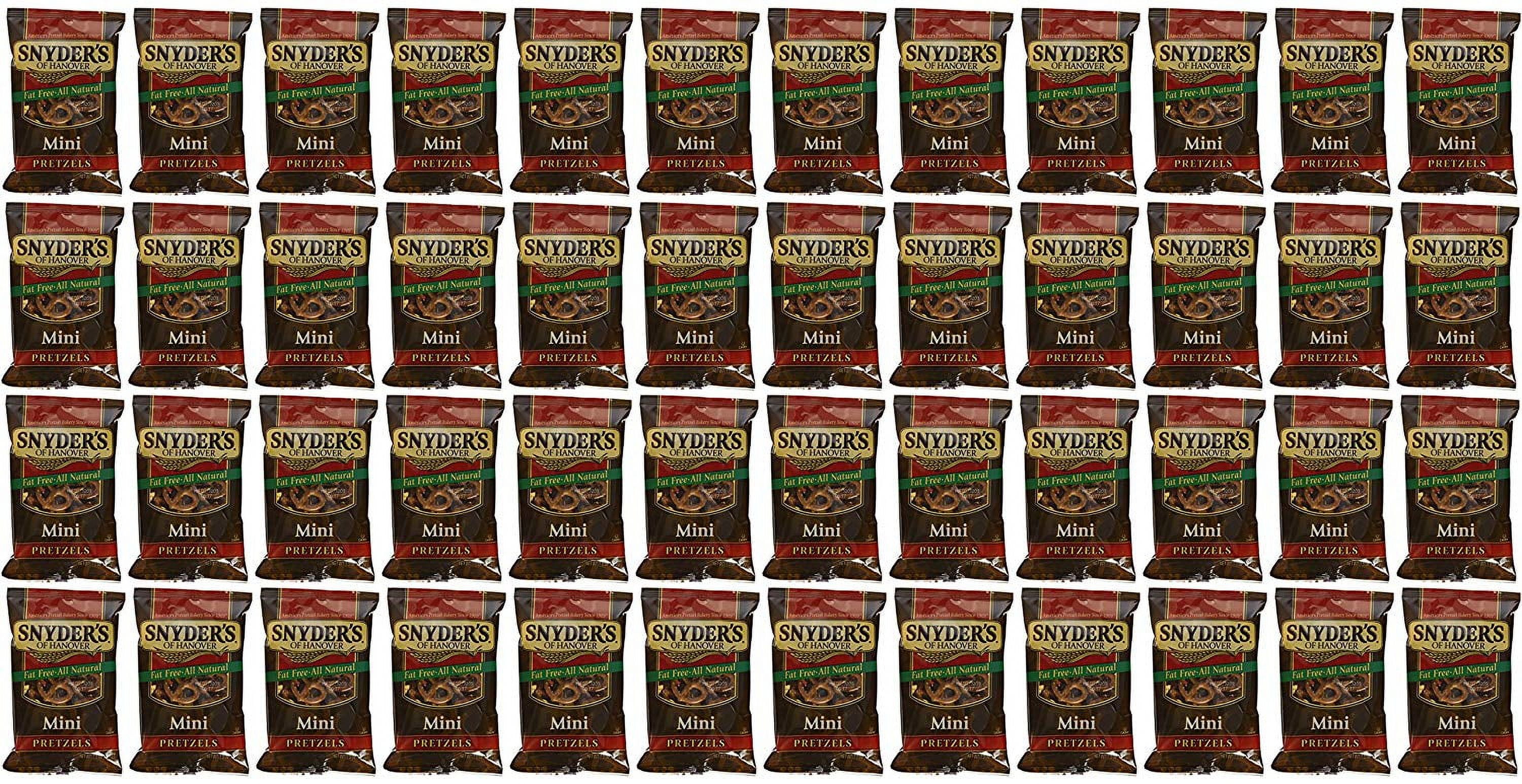 (Price/Case)Snyder's Of Hanover 22170 Pretzel Mini Twist Fat Free Salted Single Serve Bag