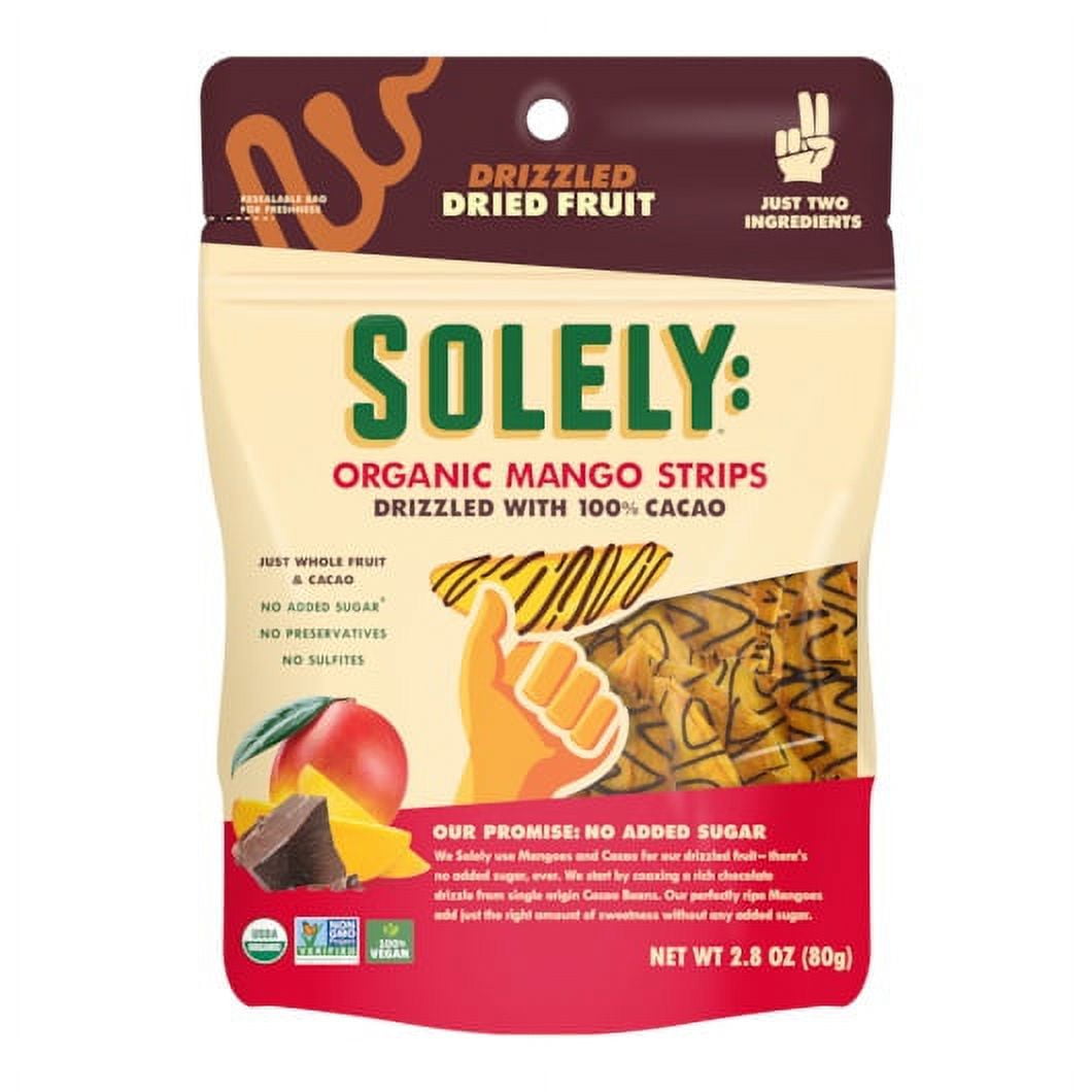(Price/Case)Solely Mango Drizzled With Cacao, 2.8 Ounces, 8 per case