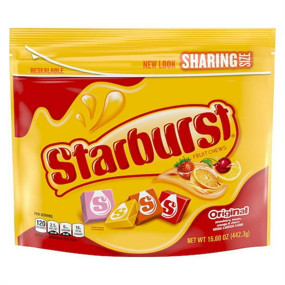 (Price/Case)Starburst Original Stand Up Pouch, 15.6 Ounces, 6 per case