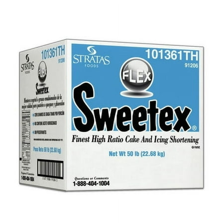 (Price/Case)Sweetex Flex And Icing Shortening 50 Lb