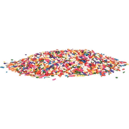 (Price/Case)T.R. Topper'S Rainbow Sprinkles 10 Pound Box