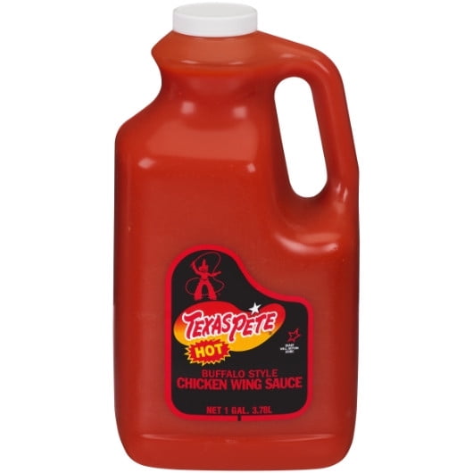 (Price/Case)Texas Pete Buffalo Style Hot Chicken Wing Sauce, 1 Gallon, 4 per case