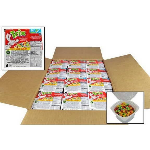 (Price/Case)Trix 16000-31922 Trix 25% Less Sugar Bowlpak
