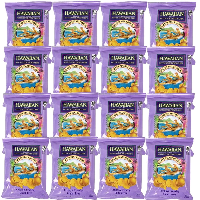 Utz, Pot Chips, 27616 Maui Onion Kettle Chips, 1.5 Ounce - Walmart.com