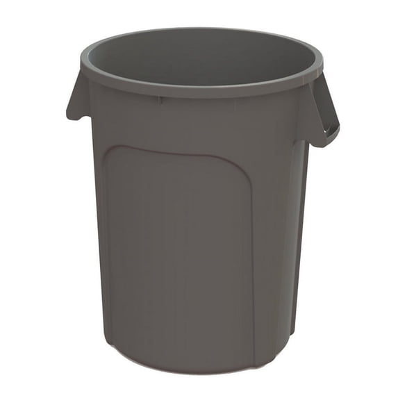 (Price/Case)Value Plus 44 Gallon Gray Container 4 Per Case