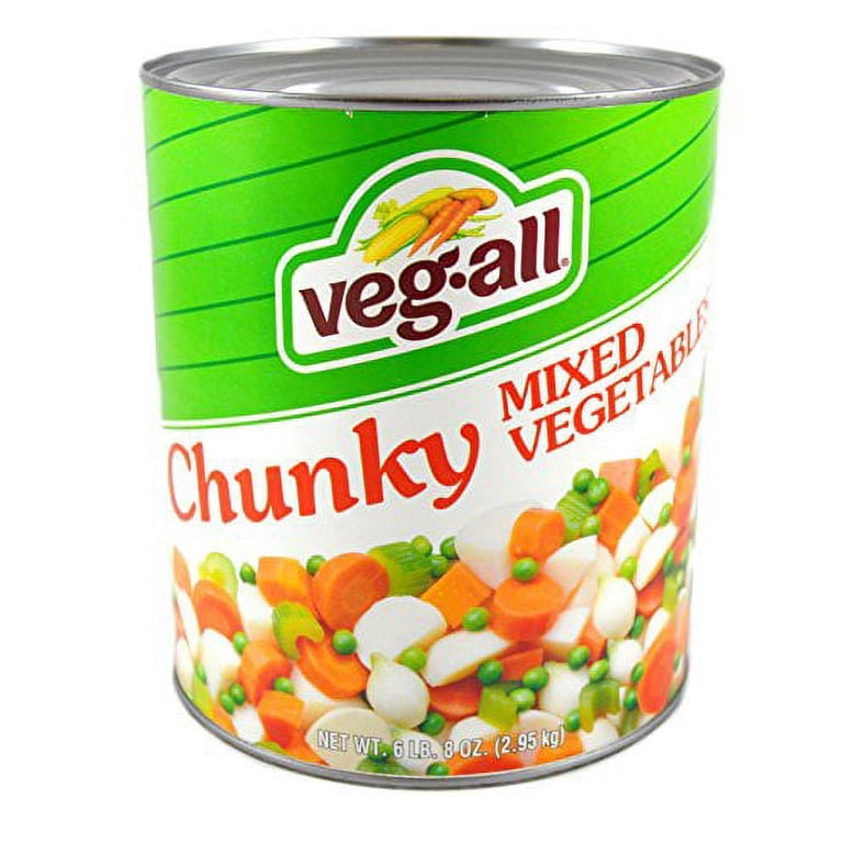 Veg-All Mixed Vegetables for Stew, 6-104 Ounce Cans, Sodium Food