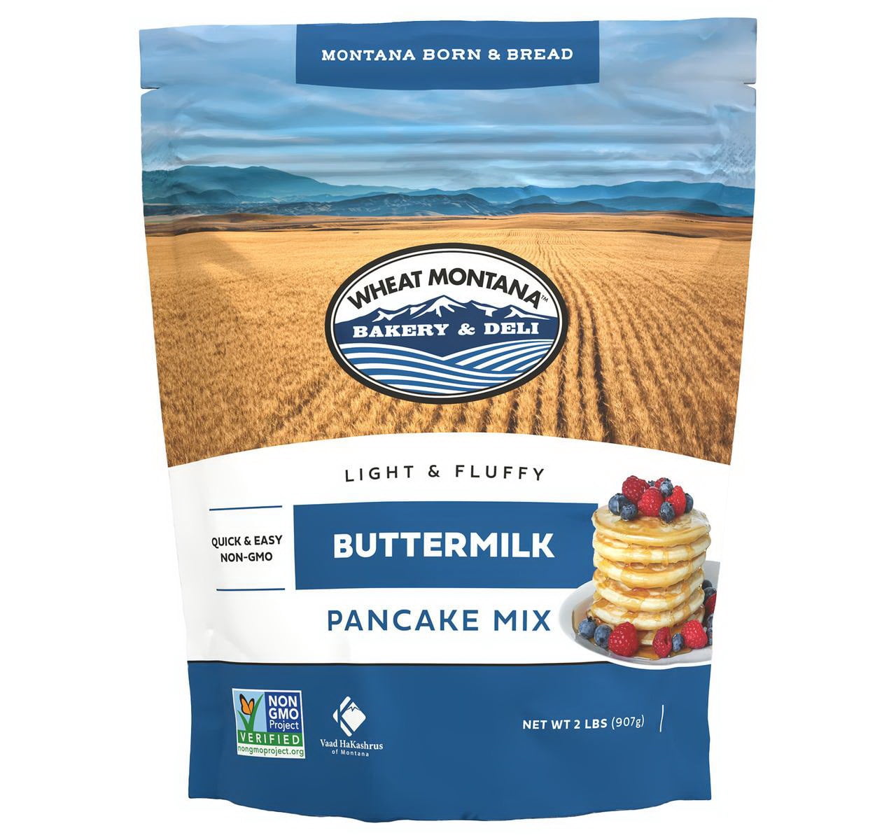 (Price/Case)Wheat Montana Buttermilk Pancake Mix 8/2lb, 158602
