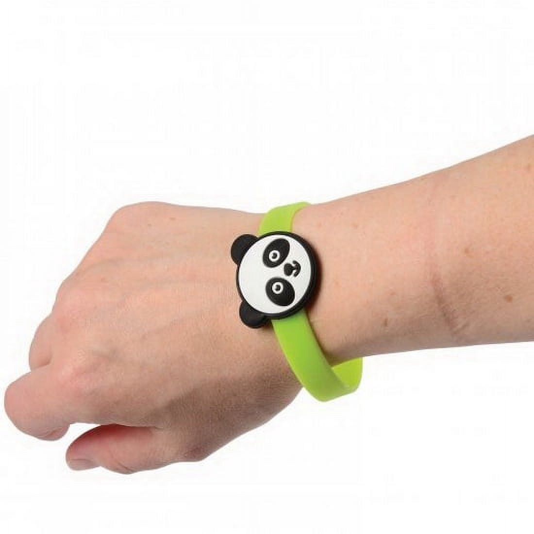 Price/Dozen)U.S. Toy JA874 Panda Rubber Bracelets - Walmart.com