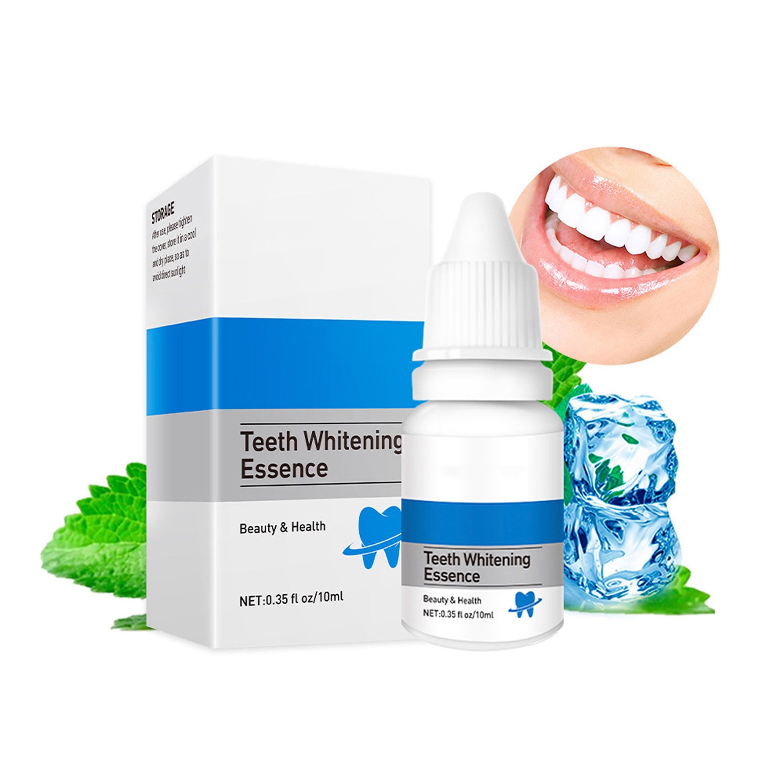 Price Drop! Teeth Stain Remover Liquid, Cleanses Yellow Teeth and Tea Stains, Whitening Mouthwash Treatment, 10ml