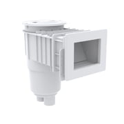 Price/EAAquastar SKRVFL364N101 Flow Star Standard Mouth Skimmer with Square Lid, 2 " Outside Slip 2" Inside Slip, White