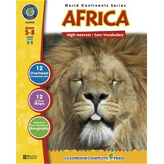 (Price/EA)Classroom Complete Press CCP5753 World Continents Series Africa