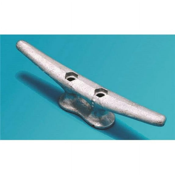 (Price/EA)Dock Edge Cast Iron Dock Cleat, Galvanized, DE2806F