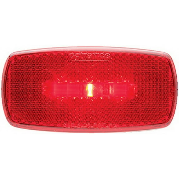 (Price/EA)FulTyme RV 1185 LED Marker/Clearance Light With Reflex, Red